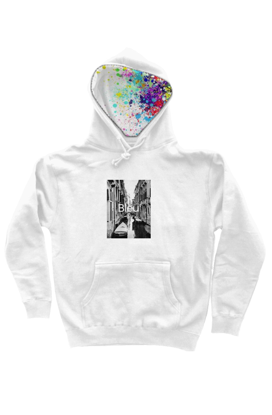 Bleu' - Designer Hoodie - Apparel 